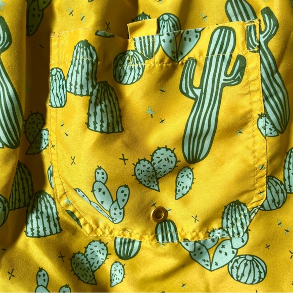 Men George Swim Trunks Cactus Prints Size XL 40-42 - Picture 5 of 10